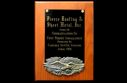 Carlisle - 50 Perfect Installations Award